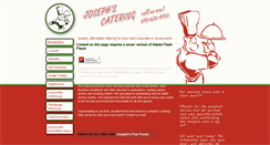 Desktop Screenshot of josephscatering.org